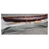 Sectional canoe - fiberglass 15ft - great shape