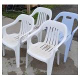 Rubber maid paid chairs set of 4