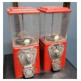 2 gumball machines