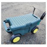 Garden cart/bench with tools