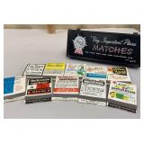 Novelty collection of 1957 matchbooks by Tip n