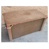 Toy box with contents