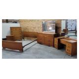 Nice 5pc MCM  bedroom set