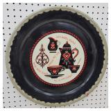 Large Toleware coffee tray