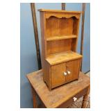 Doll size step back cupboard 12"7"24"