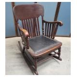 Mahogany rocker