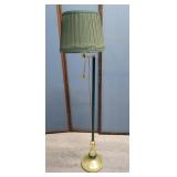 green floor lamp