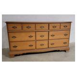 9 drawer dresser 58xx19x31