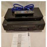 Panasonic Blu-ray player, Sony Hi-Fi stereo video