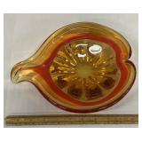 Murano art glass bowl