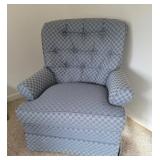 swivel upholstered chair