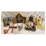 Christmas lot, nativity set, Christmas carols,
