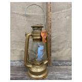 Gold India railroad lantern