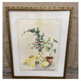 Debbie Kaplan signed & numbered print - floral