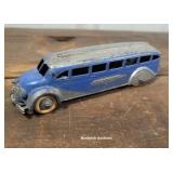 Tootsie toy Greyhound bus