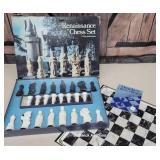Renaissance chess set still sealed in the box -