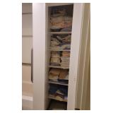 contents Bathroom closet removed and in 3 bags