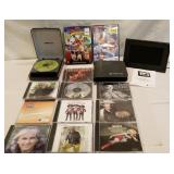 Digital picture frame, works, DVDs, country CDs