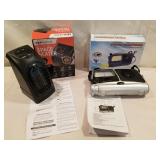 Small personal space heater, dynamo rechargeable