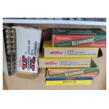 222 Remington 10 rounds plus 5 boxes brass  *