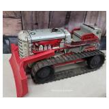 Tin toy bulldozer