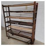 E.j. shoe rack 47"13"56"