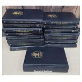 Set of Agatha Christie mystery collection books