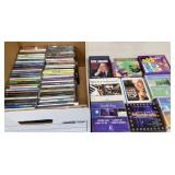 Box lot of CDs, rock and roll 