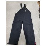 48x30s Carhartt black overhauls