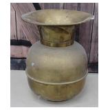 Brass spittoon