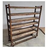 E.j shoe rack 51"13"56"