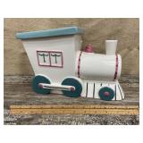 Train cookie jar - chipped on bottom