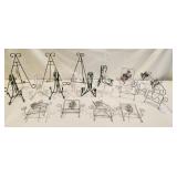 18 metal plate stands