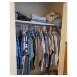 Master closet removed and in 3 bags