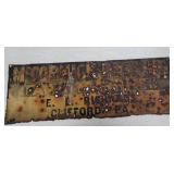 McCormick deering sign 27"10"