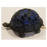 Tiffany look tortoise lamp - works