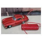 Red remote control car