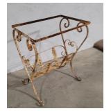 Iron table needs top 19"13"23"