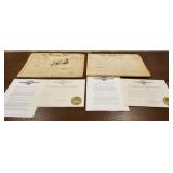 2 historical newspapers, The Sun newspaper dated