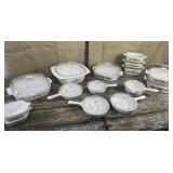 Corningware casseroles - mixed patterns - a few