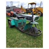 Cushman three-wheel cart