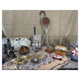 Households - pillows, candleholders, Longaberger