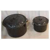 Large and small canning canisters