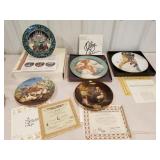 11 limited plates with certificate of authenticity