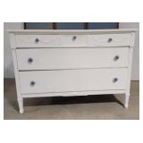 Painted 5 drawer dresser