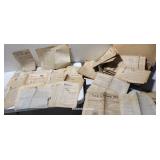 Box very old 1800s & up NY newspapers - Ripley