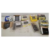 Lot of nails and screws most full boxes