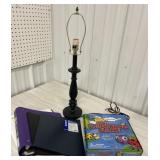 Lamp, ladybug, game, notebooks & folders