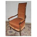 Upholstered fire side chair