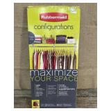 Rubbermaid closet organizer new in box
